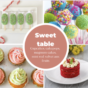 Atelier sweet table