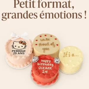 Bento cakes personnalisés